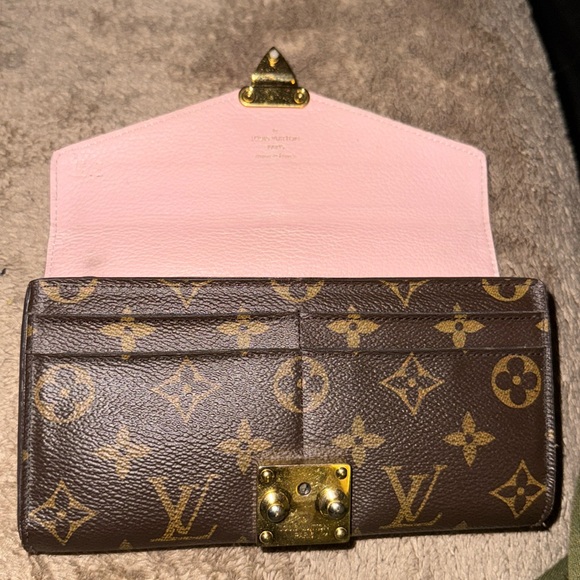 Pallas wallet monogram canvas and calfskin Louis Vuitton - Picture 4 of 4